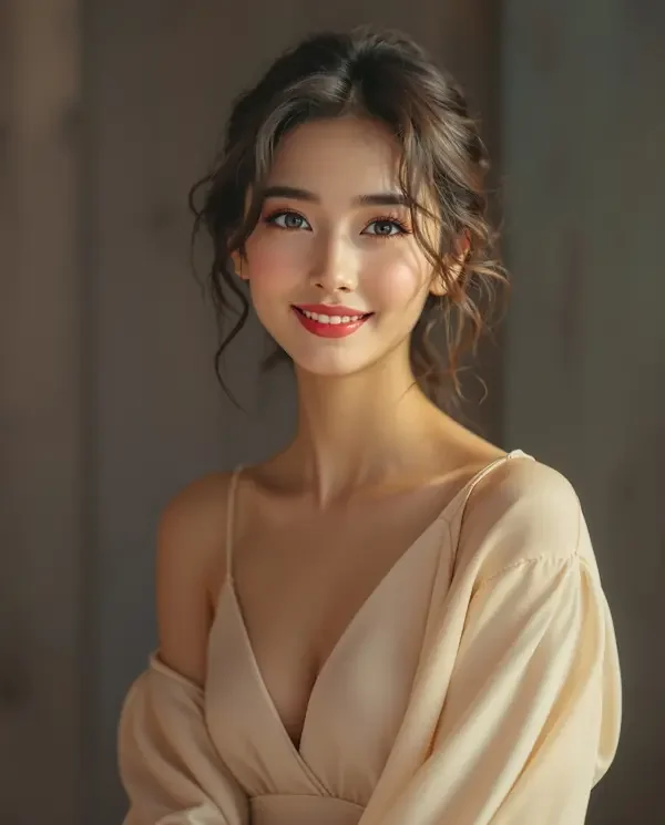 著名演员许清欢的肖像